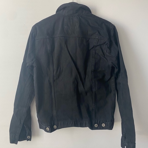 Forever 21 Denim Jacket in Black (S) - Picture 2 of 2